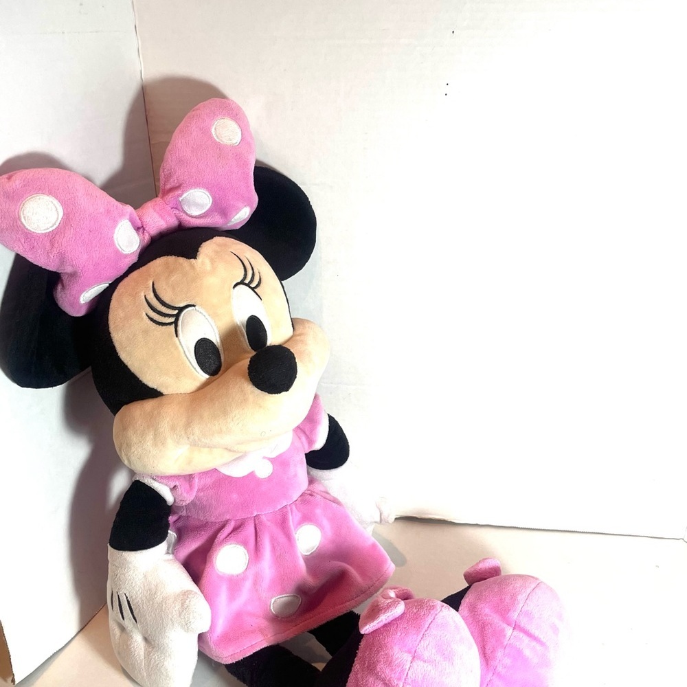 Disney Plush Pair Classic Duo Minnie and Mickey Mouse - Picture 3 of 13